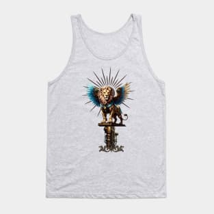 Stunning steampunk lion Tank Top